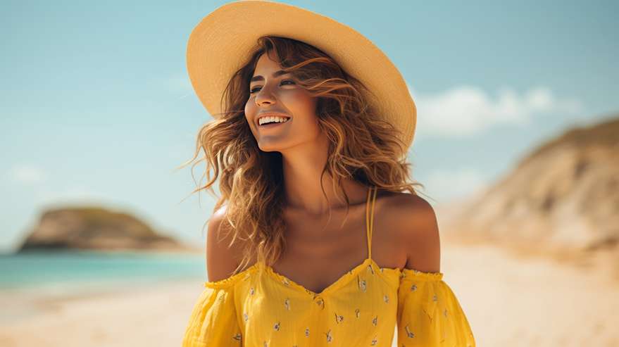 Women with a cap in summer Days | Look Skin Center Medical Spa in Glendale, Encino and Irvine, CA
