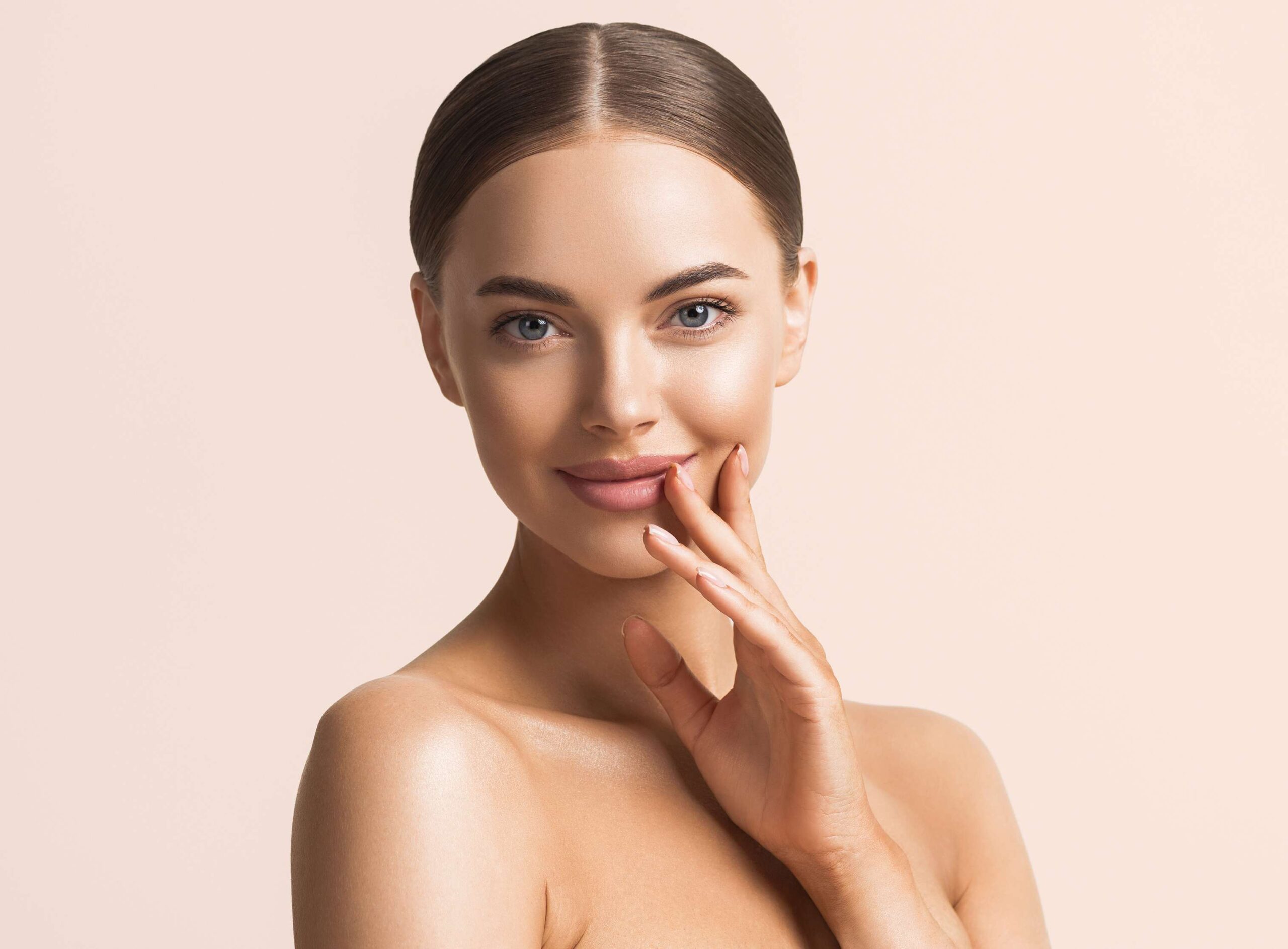 Clean Beautiful Model Face | New Look Skin Center Medical Spa in Glendale, Encino and Irvine, CA